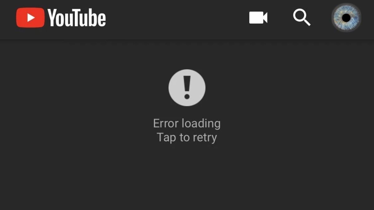 Youtube bị lỗi không load được video