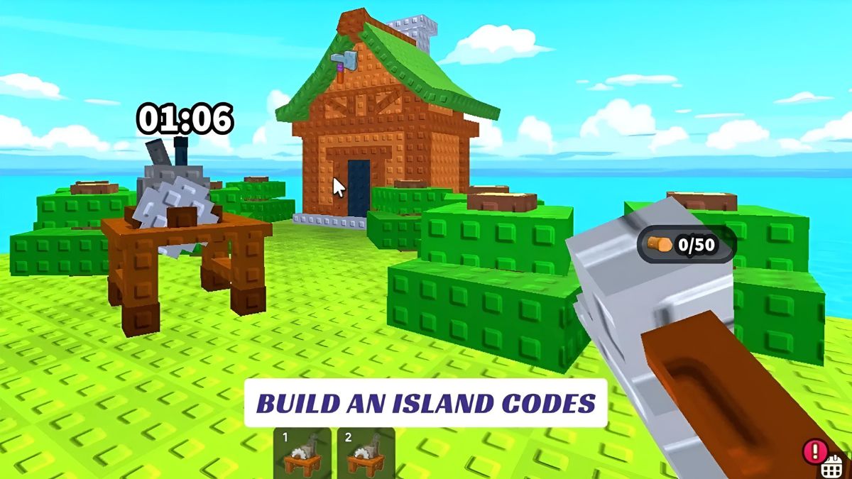 code Build An Island