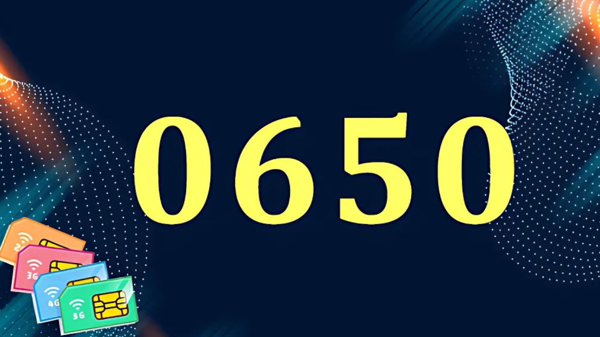 Mã vùng 0650 đã ngừng sử dụng