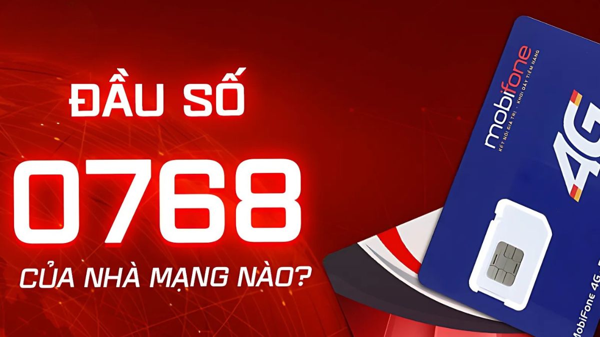 0768 không phải mạng Viettel