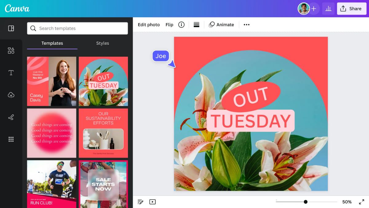 Phần mềm thiết kế đồ họa Canva có giới hạn sử dụng