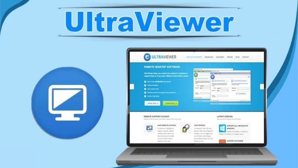 Phần mềm UltraViewer dễ dàng dùng nhất