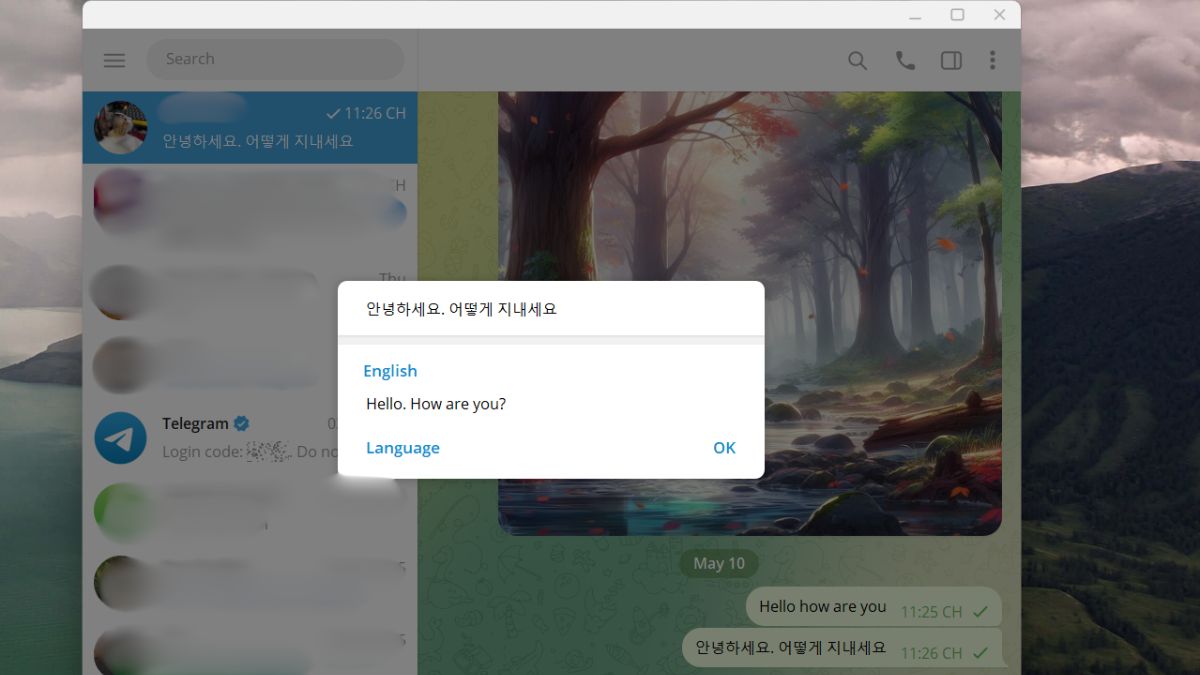 Tính năng dịch có hoạt động trên phiên bản máy tính hoặc web không?