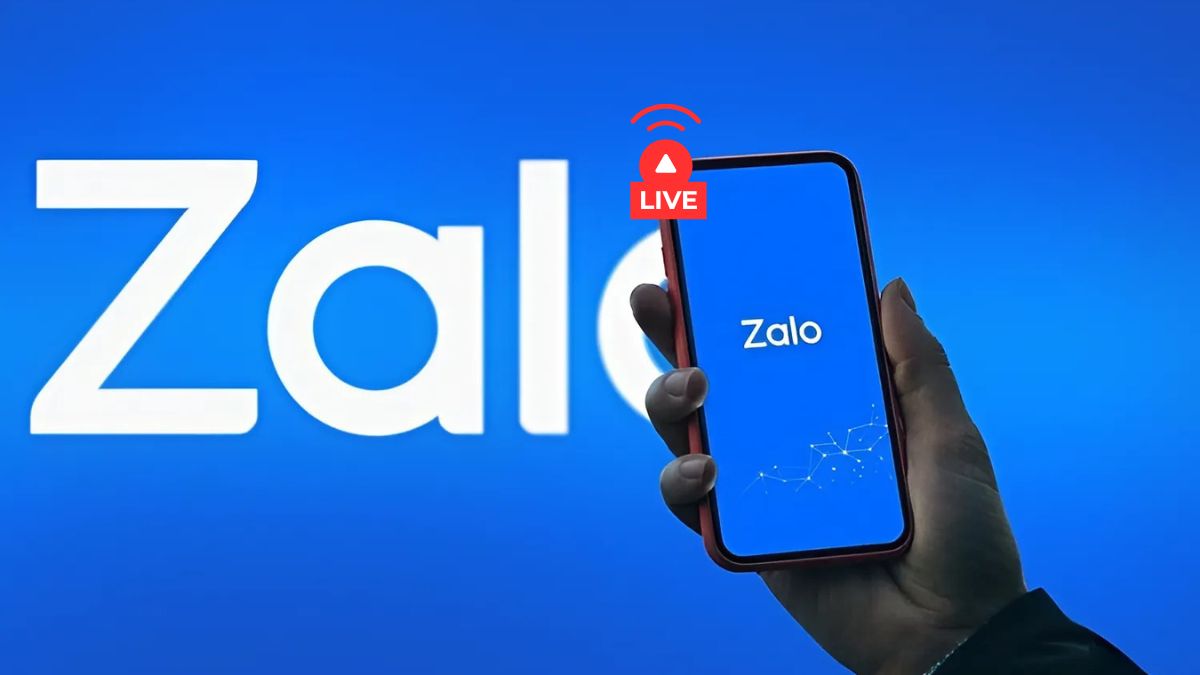 Tại sao tôi không thấy tùy chọn livestream trên Zalo?