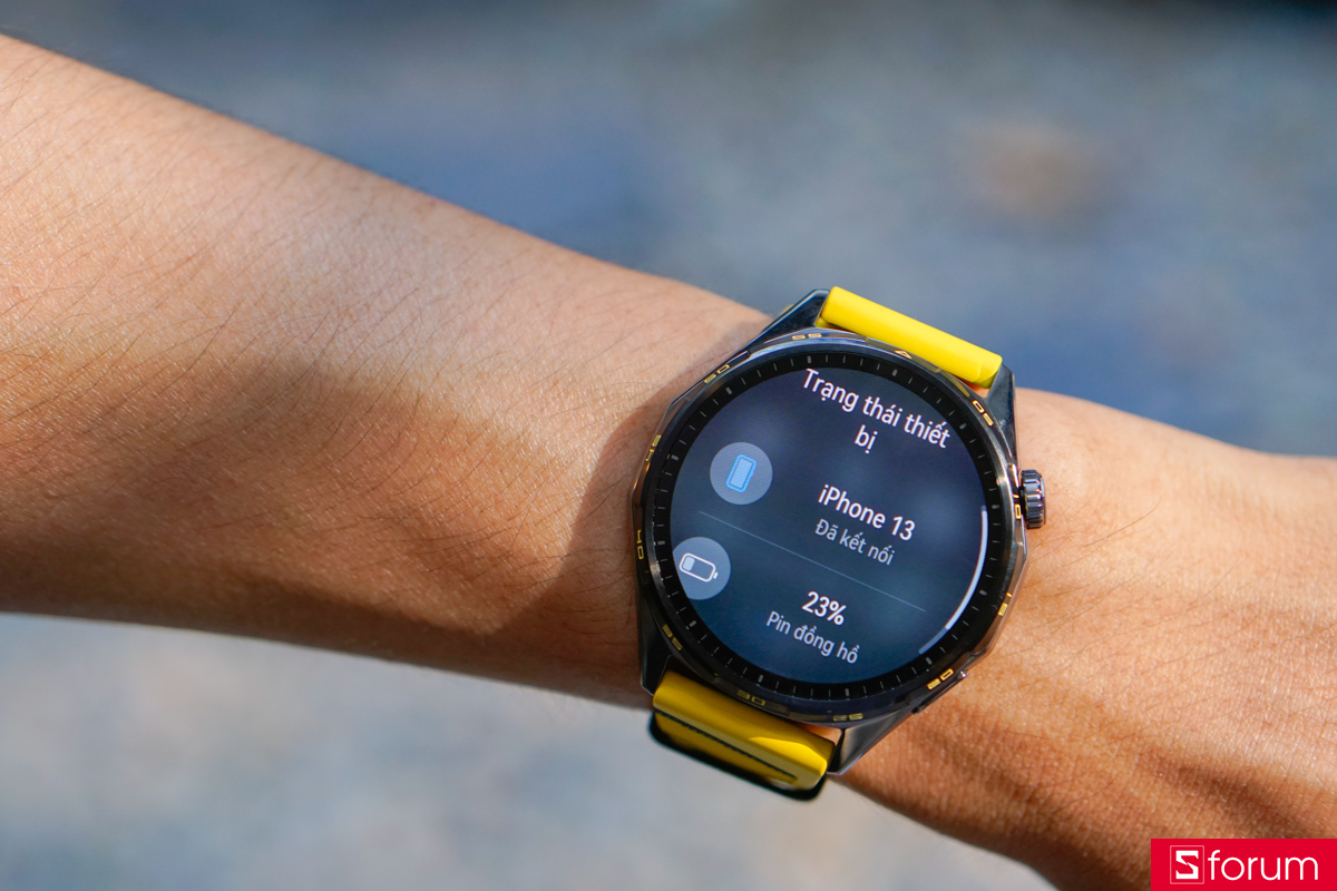 Pin và thời lượng sử dụng của Huawei Watch GT7 46mm