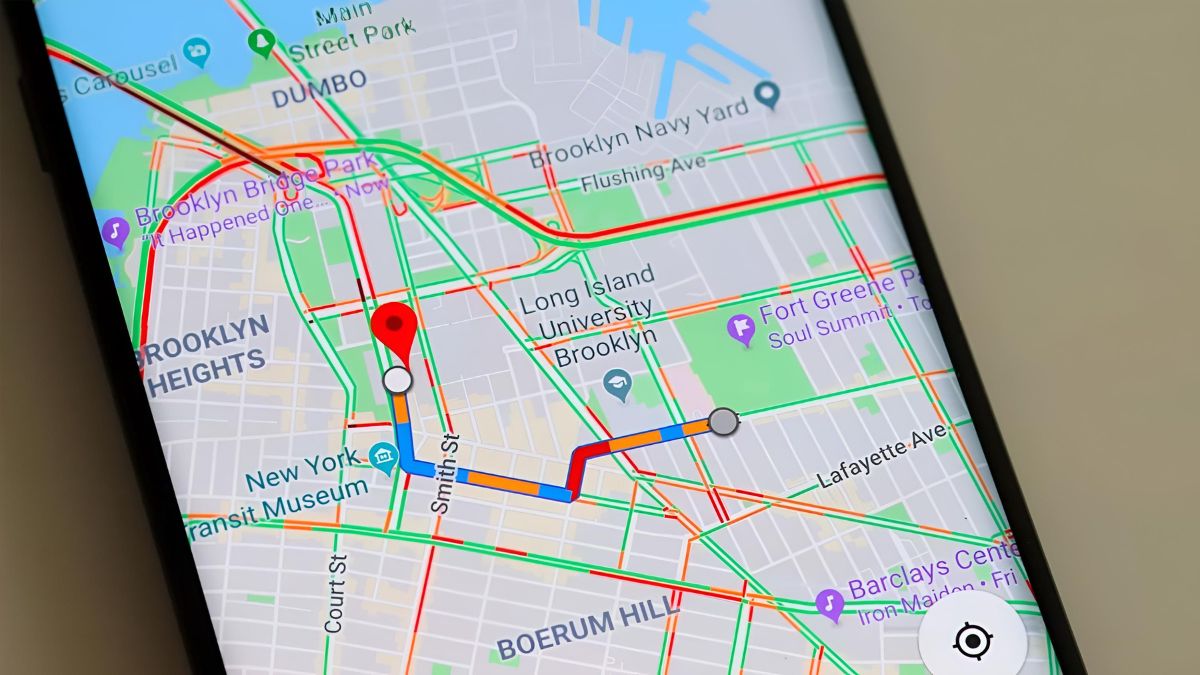 Google Maps tự động thông báo khi sắp kẹt xe