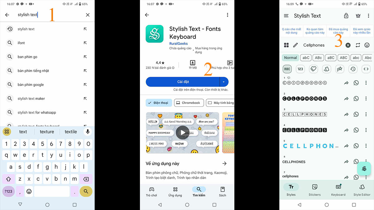 Đổi font chữ Facebook trên điện thoại bằng cách nào